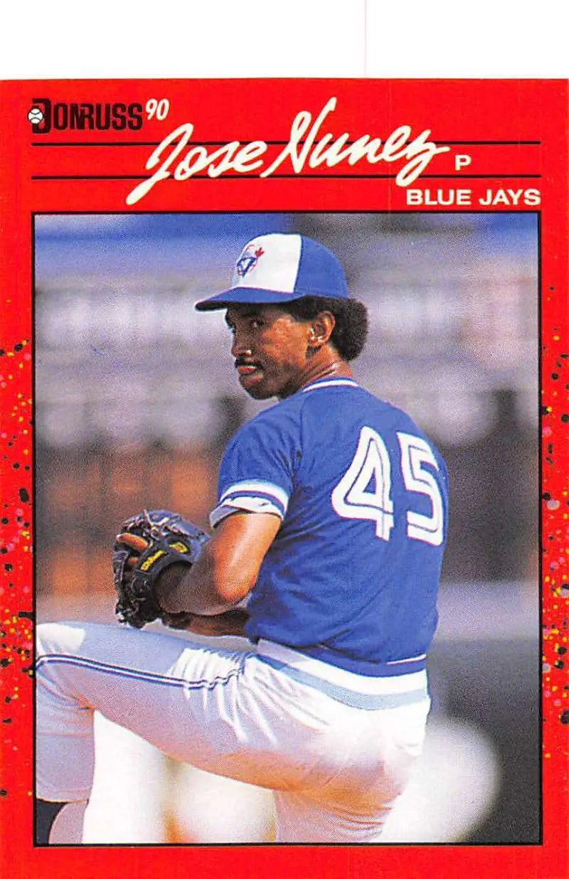 1990 Donruss #467 Jose Nunez NM-MT Blue Jays ID:5087