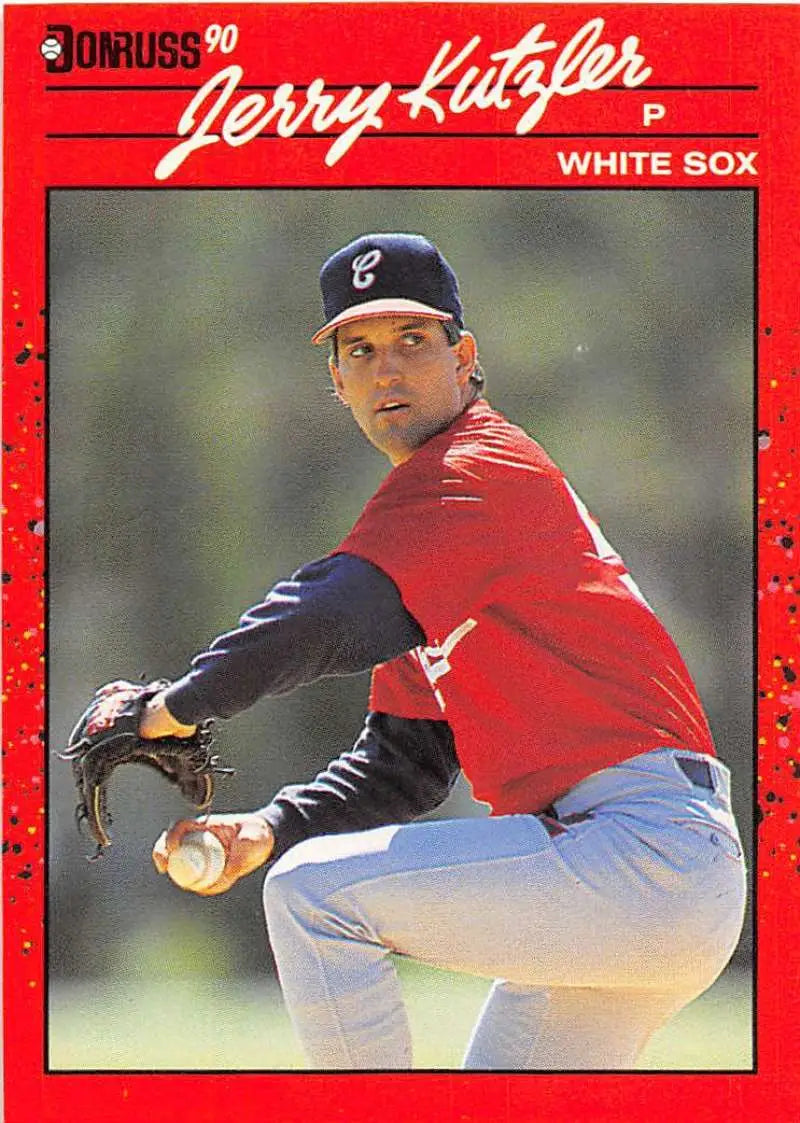 1990 Donruss #503 Jerry Kutzler NM-MT RC Rookie White Sox ID:5116