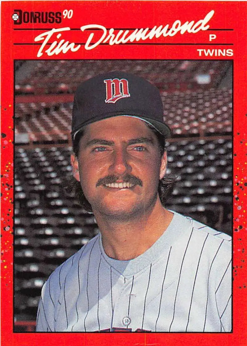 1990 Donruss #510 Tim Drummond NM-MT RC Rookie Twins ID:5120