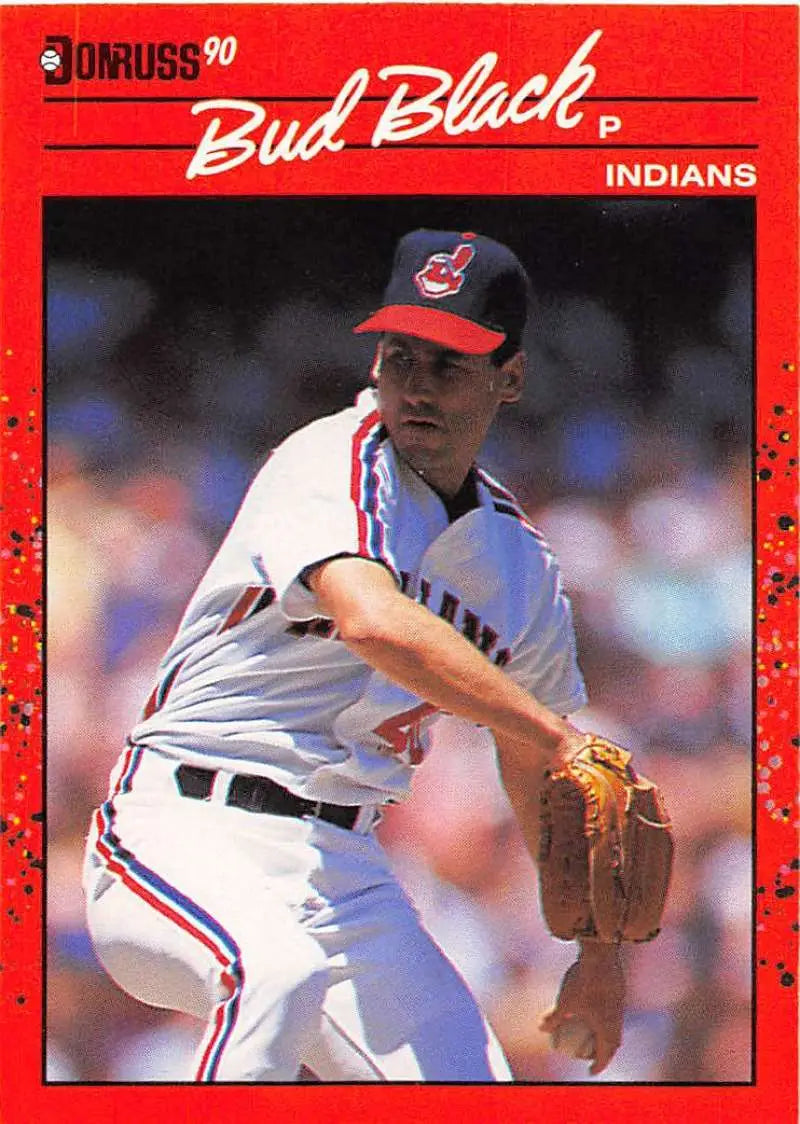 1990 Donruss #556 Bud Black NM-MT Indians ID:5145