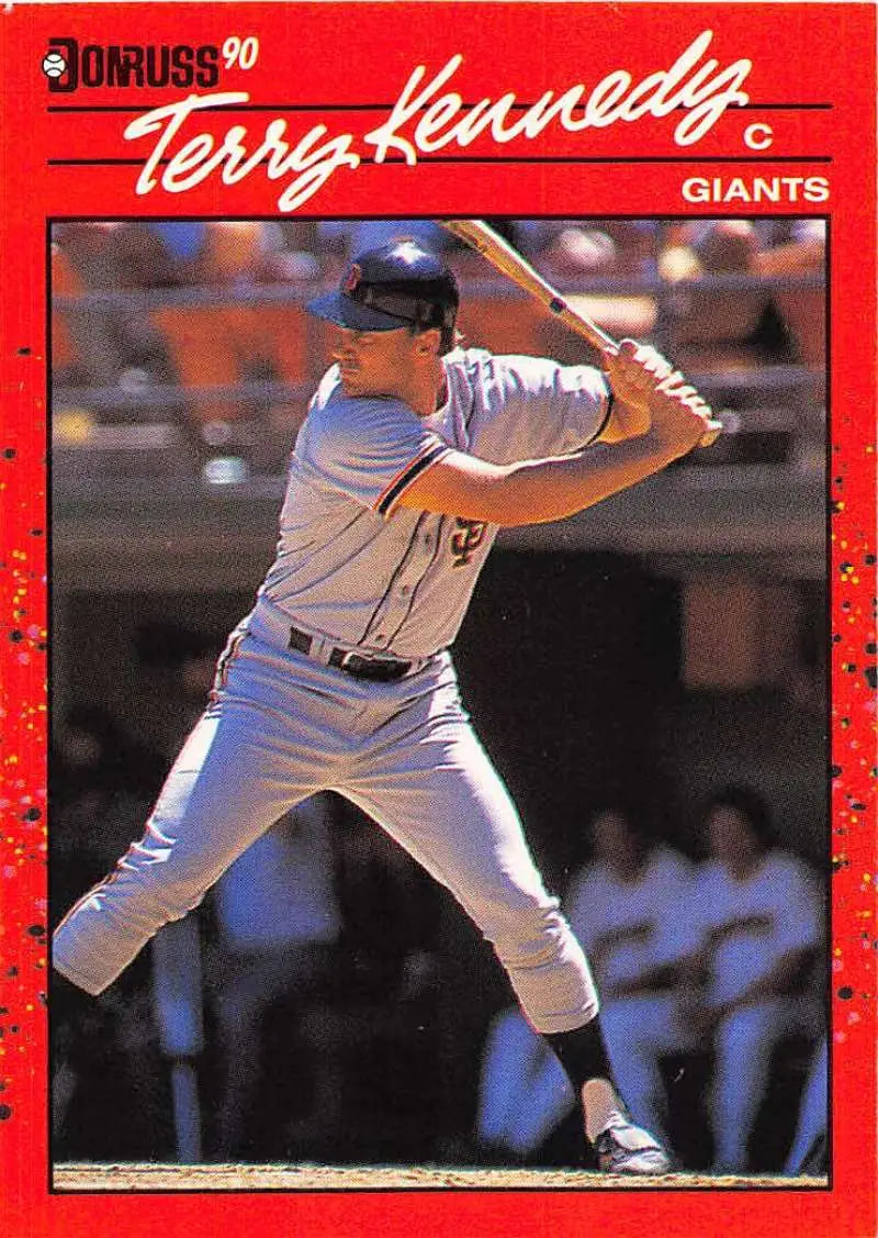 1990 Donruss #602 Terry Kennedy NM-MT Giants DP ID:5186