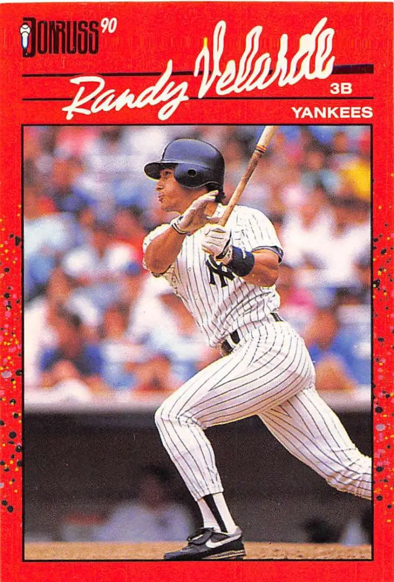 1990 Donruss #630 Randy Velarde NM-MT Yankees DP ID:5215