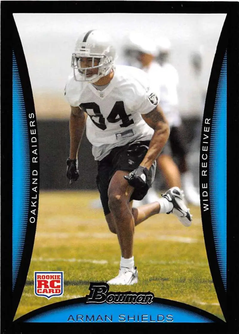 2008 Bowman #141 Arman Shields NM-MT RC Rookie Raiders ID:68710