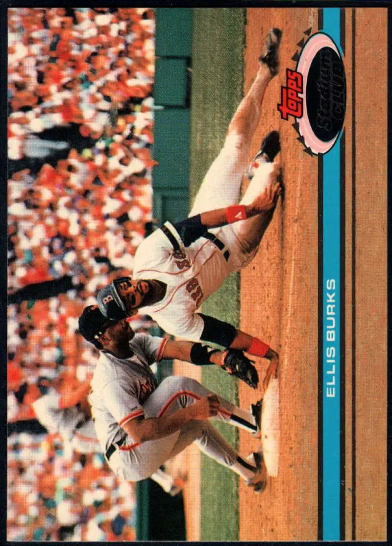 1991 Stadium Club #108 Ellis Burks NM-MT Red Sox