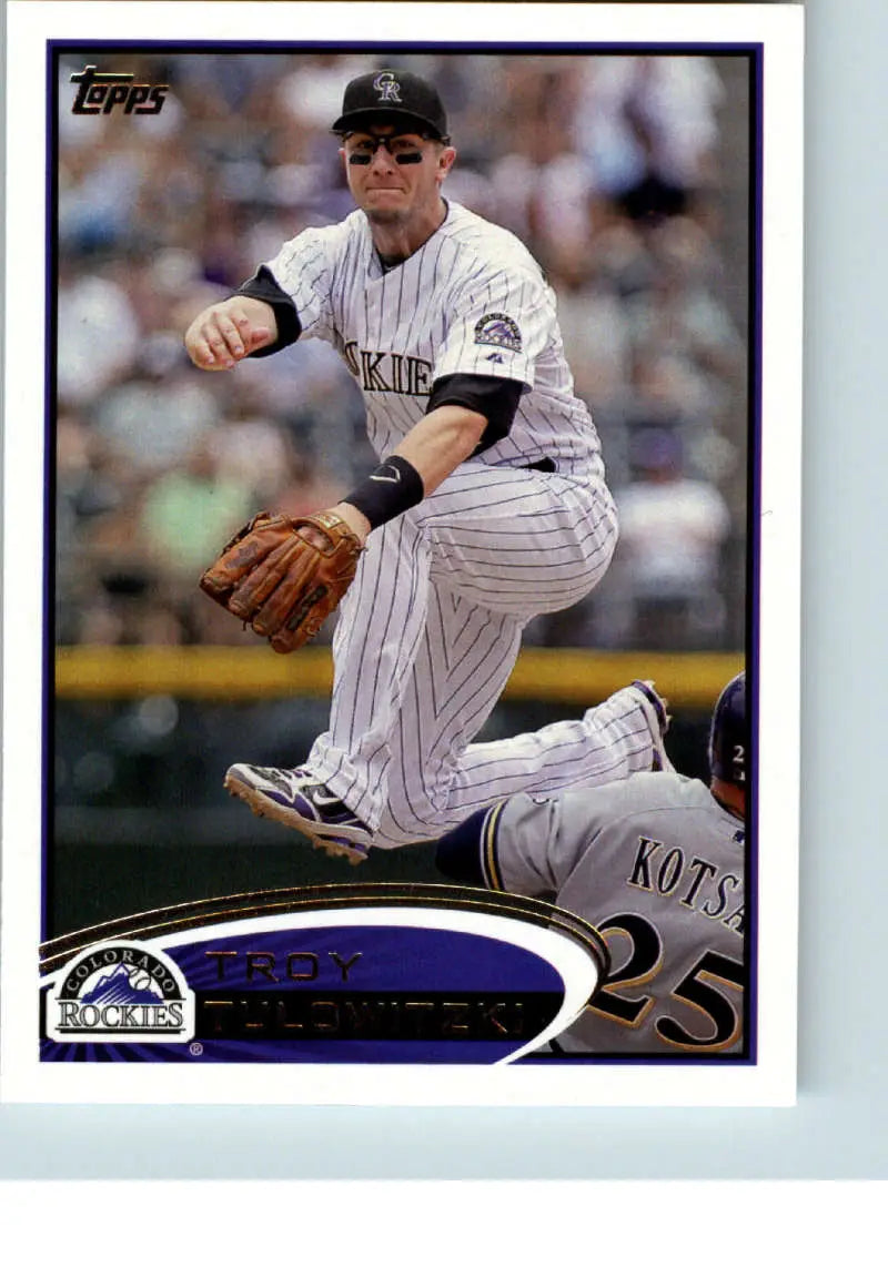 2012 Topps #140 Troy Tulowitzki NM-MT Rockies ID:57921