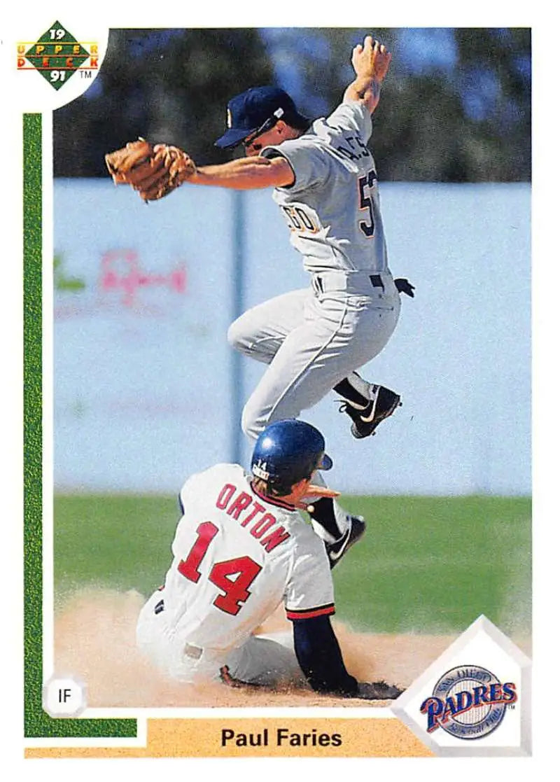 1991 Upper Deck #751 Paul Faries NM Near Mint RC Rookie Padres