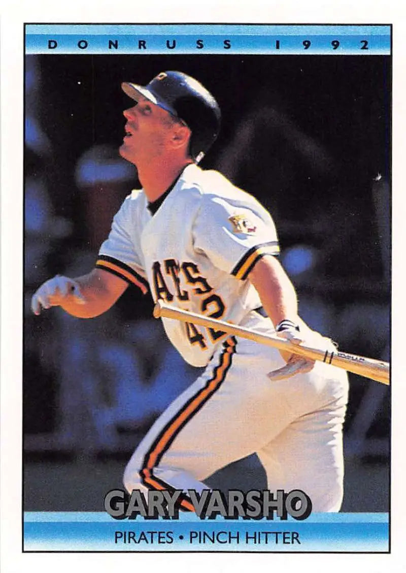 1992 Donruss #644 Gary Varsho NM-MT Pirates ID:73186