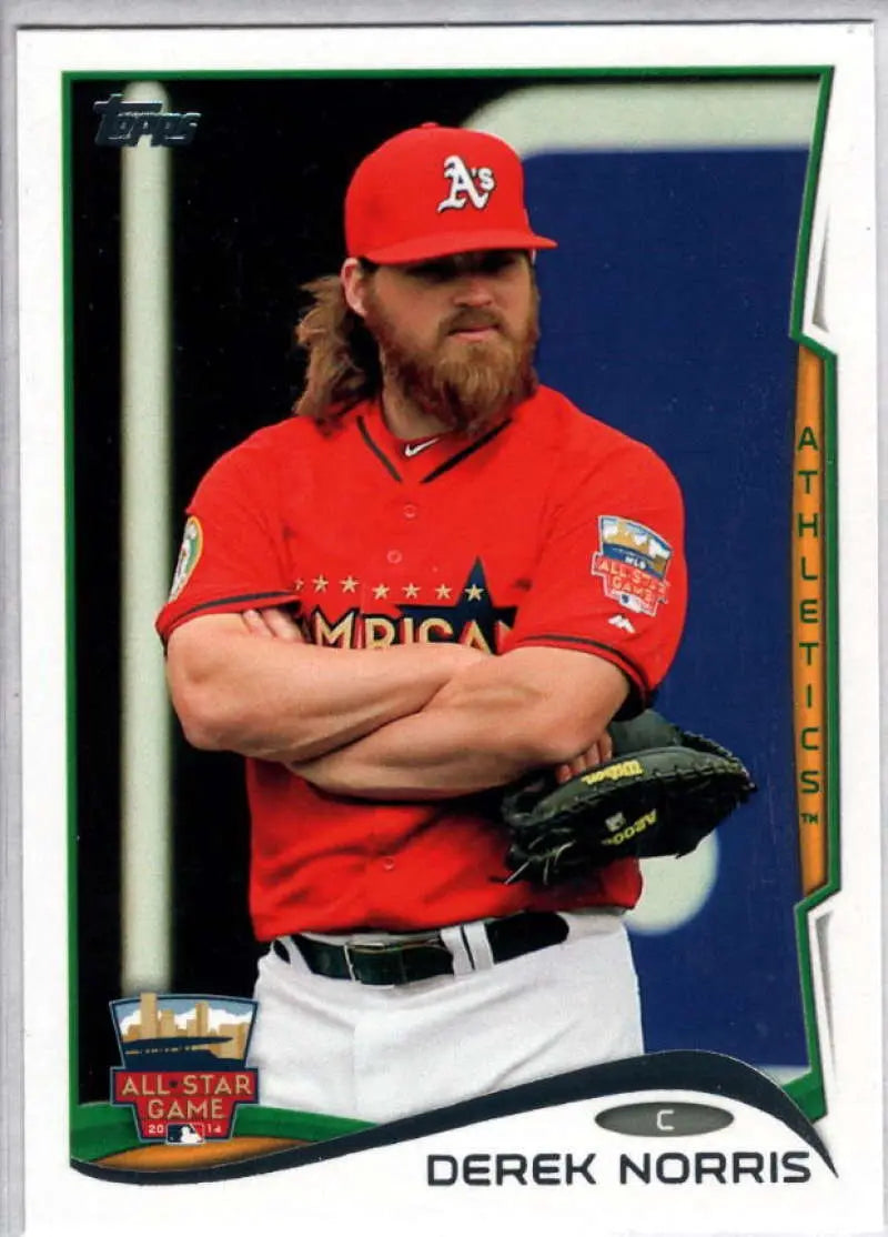2014 Topps Update #US-201 Derek Norris NM-MT Athletics ID:14786