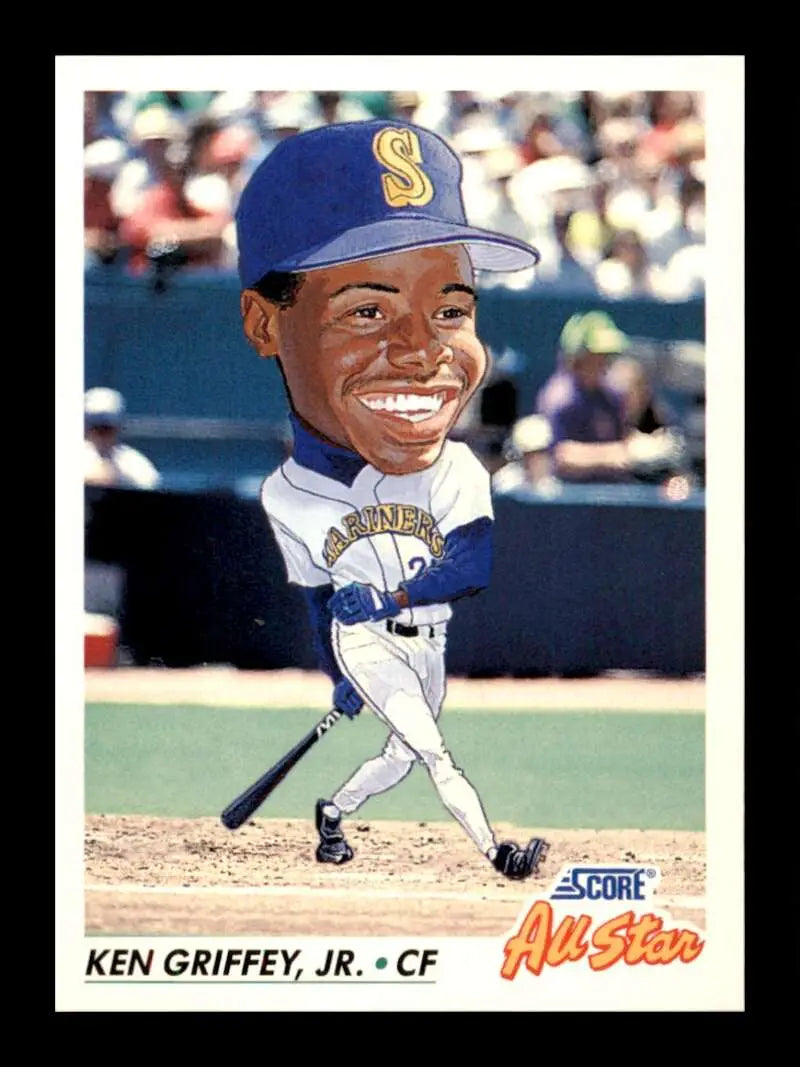 1992 Score #436 Ken Griffey Jr. NM Near Mint Mariners AS ID:83546