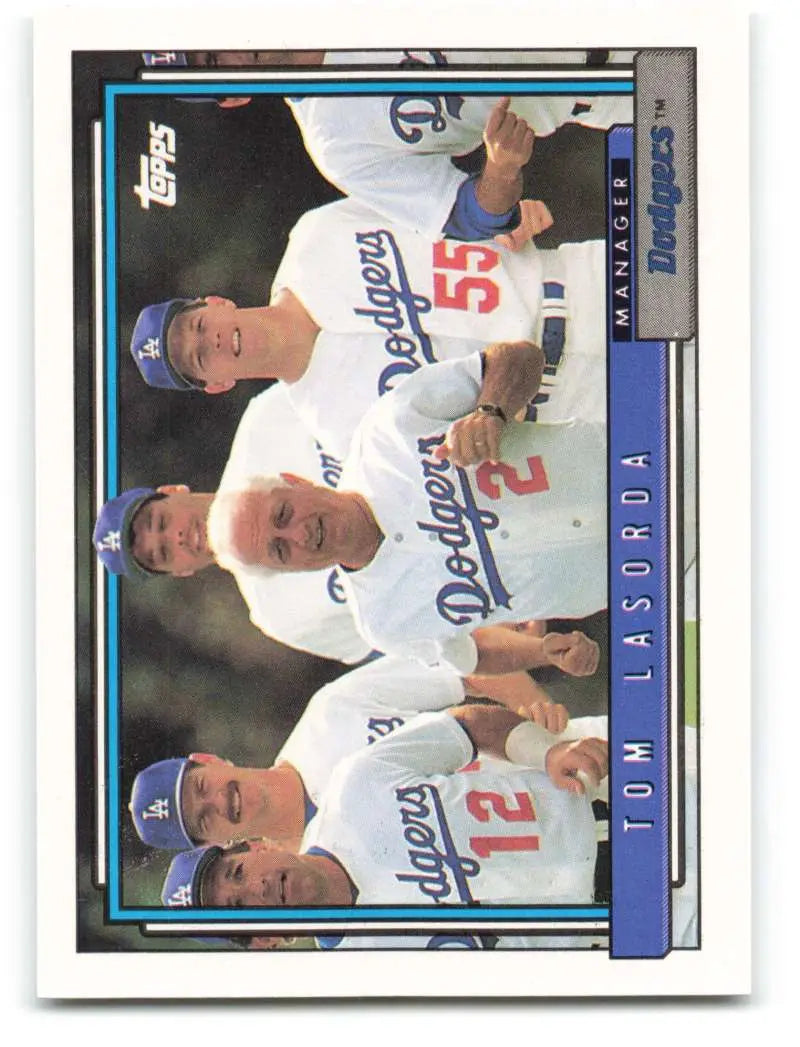 1992 Topps #261 Tommy Lasorda NM Near Mint Dodgers MG ID:81527