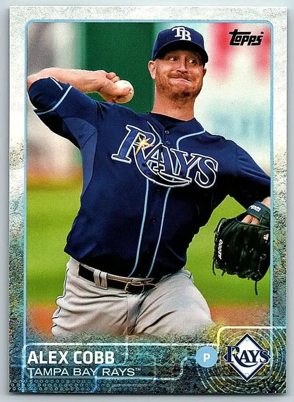 2015 Topps #28 Alex Cobb NM-MT Rays ID:71672