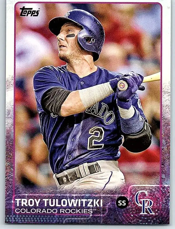 2015 Topps #125 Troy Tulowitzki NM-MT Rockies ID:57928