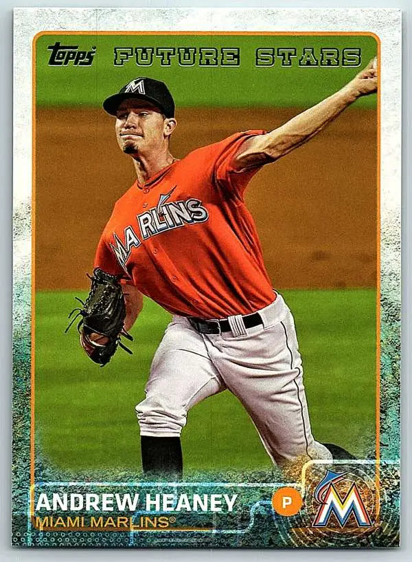 2015 Topps #147 Andrew Heaney NM-MT Marlins Future Star ID:72105