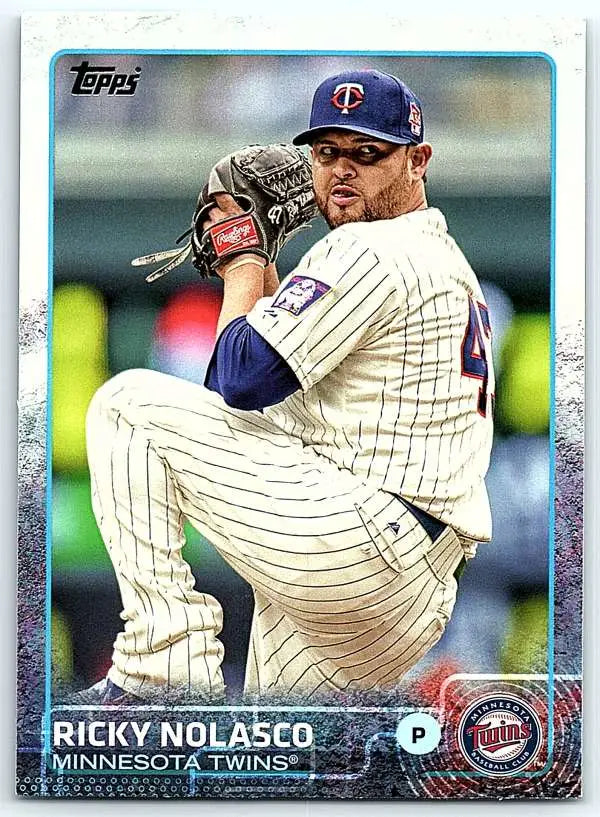 2015 Topps #185 Ricky Nolasco NM-MT Twins ID:4067