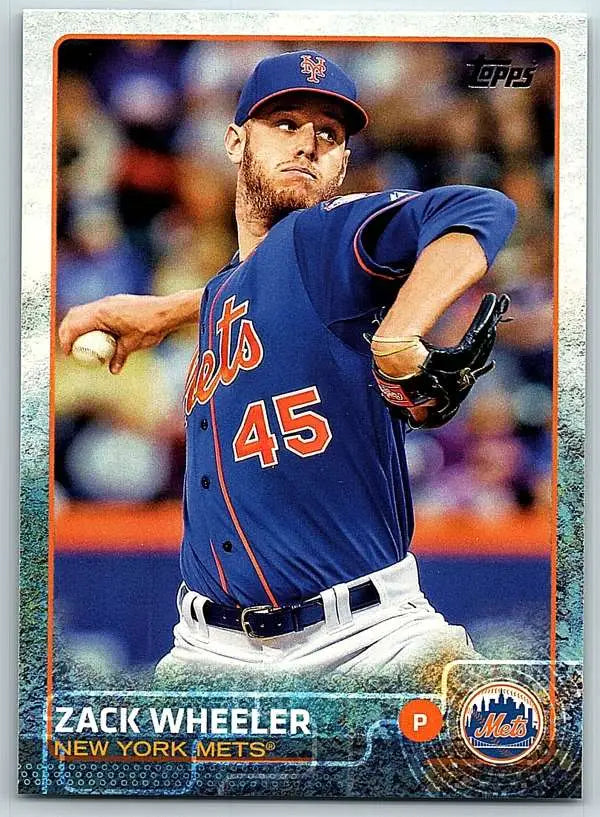 2015 Topps #236 Zack Wheeler NM-MT Mets ID:73309