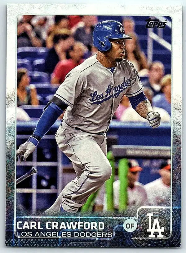 2015 Topps #308 Carl Crawford NM-MT Dodgers ID:71597
