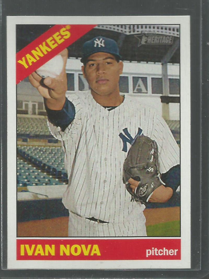 2015 Topps Heritage #241 Ivan Nova NM-MT Yankees ID:4375