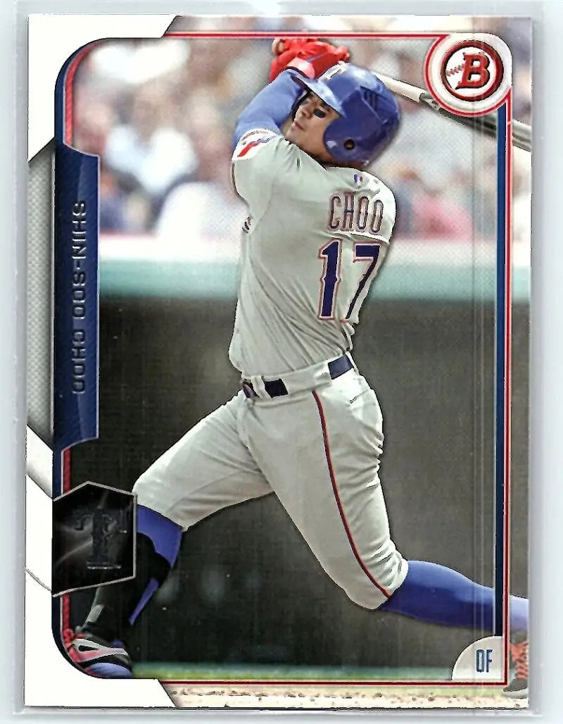 2015 Bowman #8 Shin-Soo Choo NM-MT Rangers ID:3854