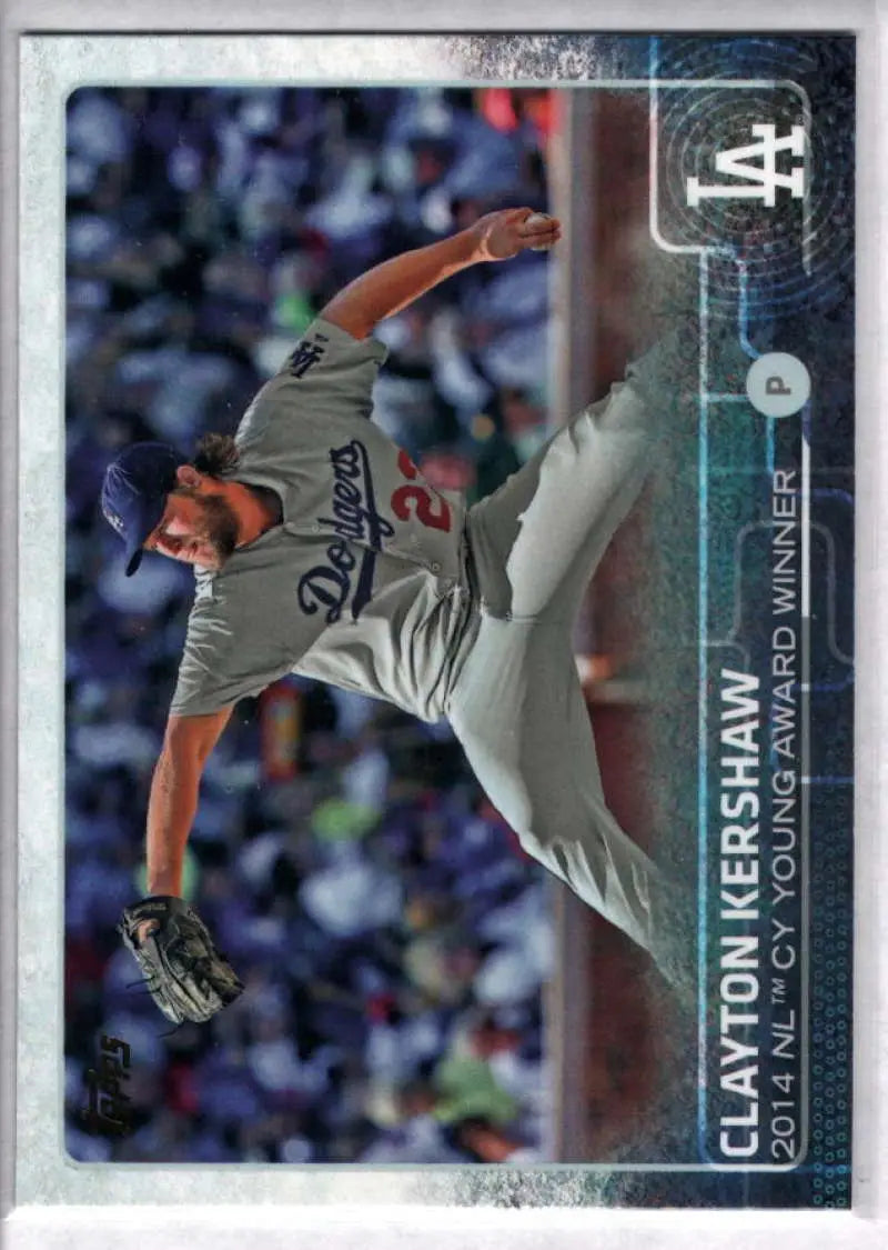 2015 Topps #451 Clayton Kershaw NM-MT Dodgers CY