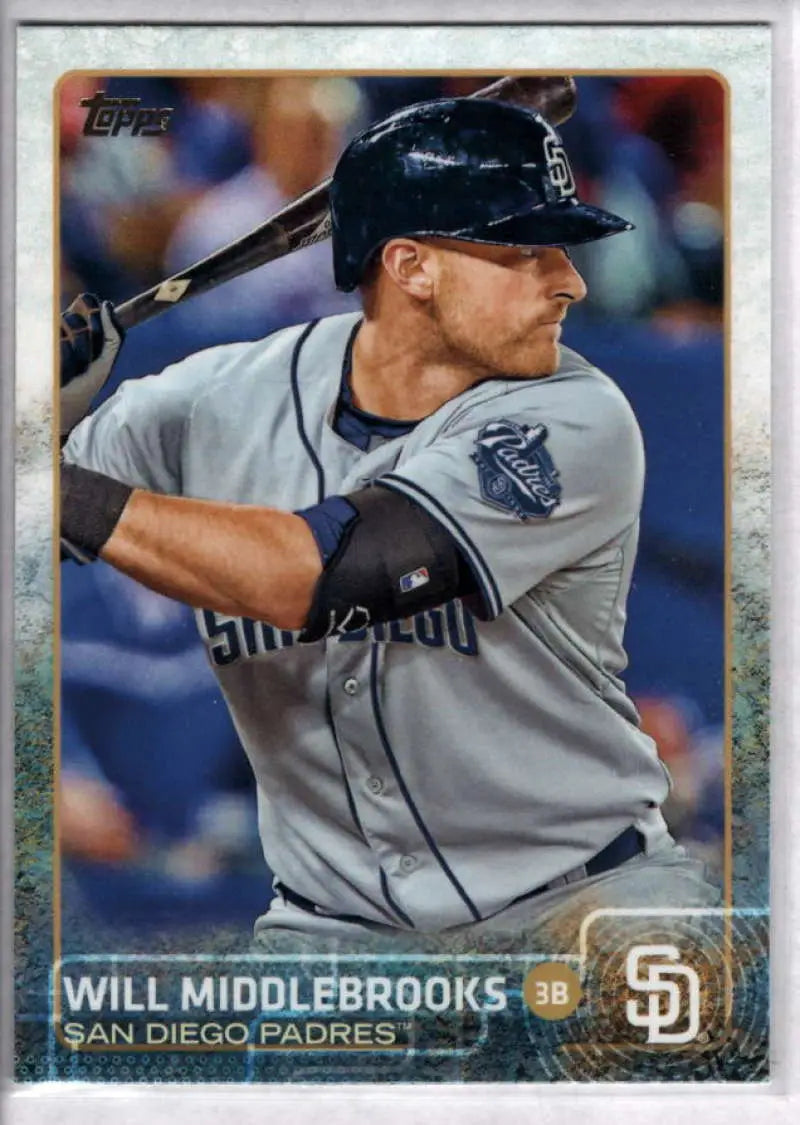 2015 Topps #526 Will Middlebrooks NM-MT Padres ID:4199