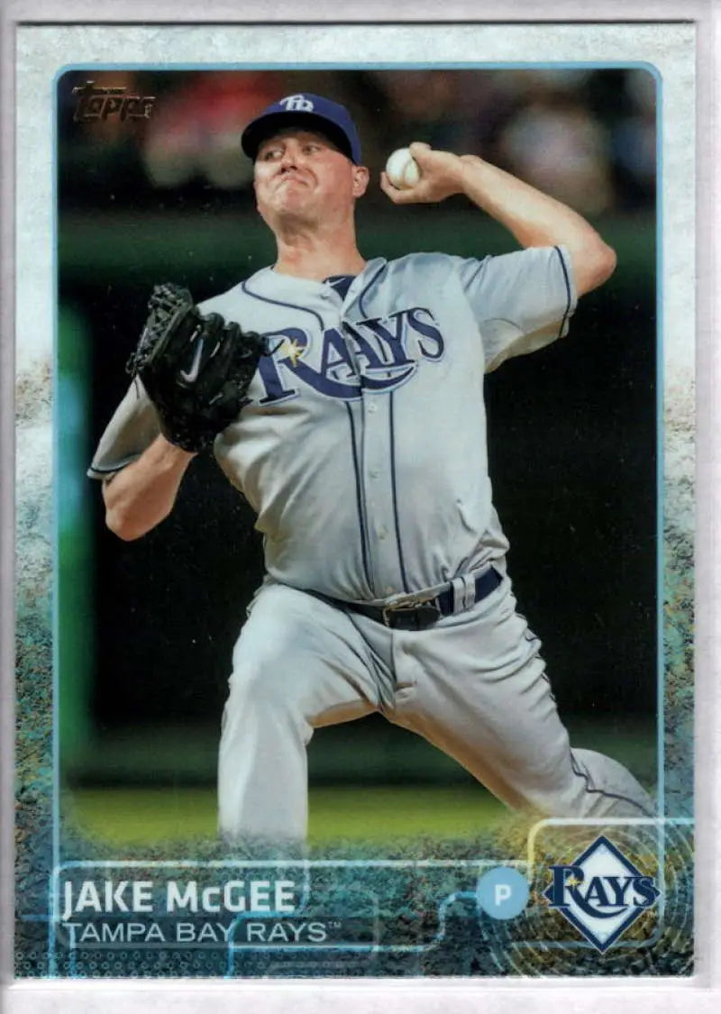 2015 Topps #556 Jake McGee NM-MT Rays ID:19744