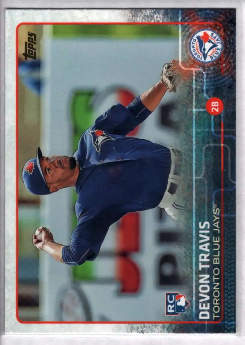 2015 Topps #571 Devon Travis NM-MT RC Rookie Blue Jays
