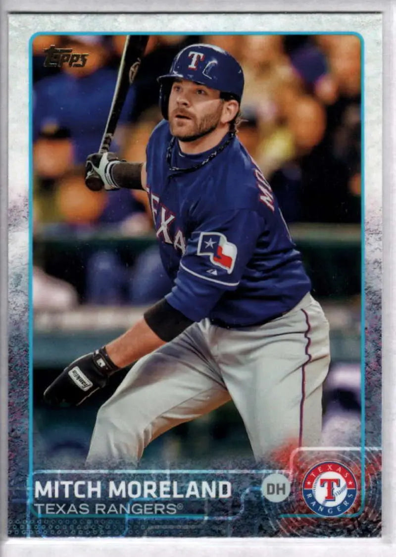 2015 Topps #574 Mitch Moreland NM-MT Rangers ID:4218