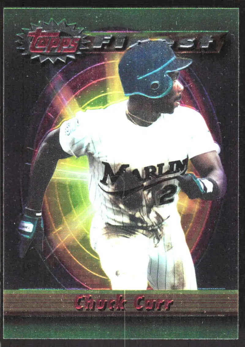 1994 Topps Finest #8 Chuck Carr NM Near Mint Marlins FIN ID:82742