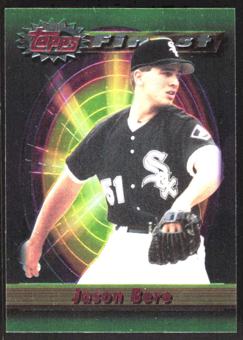 1994 Topps Finest #12 Jason Bere NM Near Mint White Sox FIN ID:82746