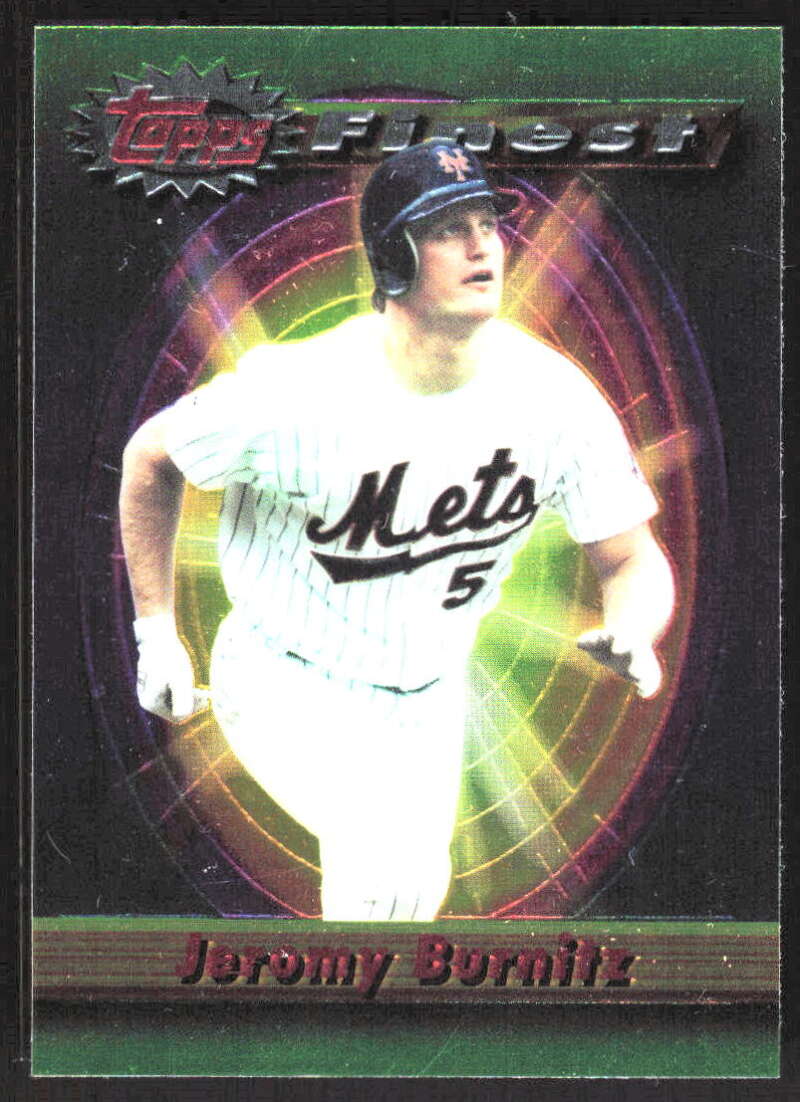 1994 Topps Finest #15 Jeromy Burnitz NM Near Mint Mets FIN ID:82748