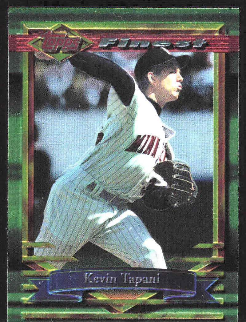 1994 Topps Finest #21 Kevin Tapani NM Near Mint Twins ID:82753