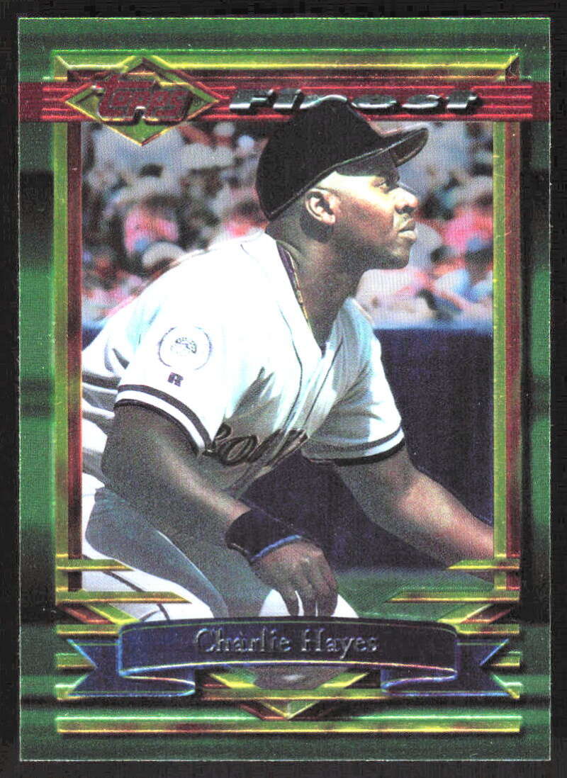 1994 Topps Finest #32 Charlie Hayes NM Near Mint Rockies ID:82824