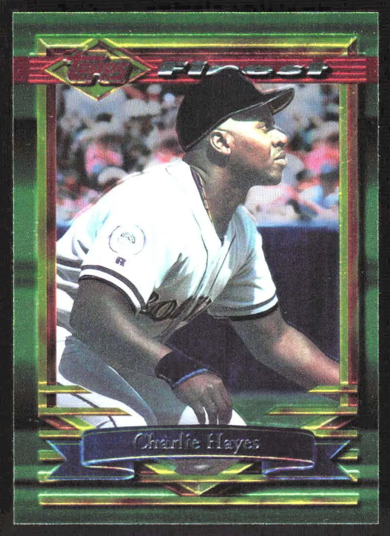 1994 Topps Finest #32 Charlie Hayes NM Near Mint Rockies ID:82824