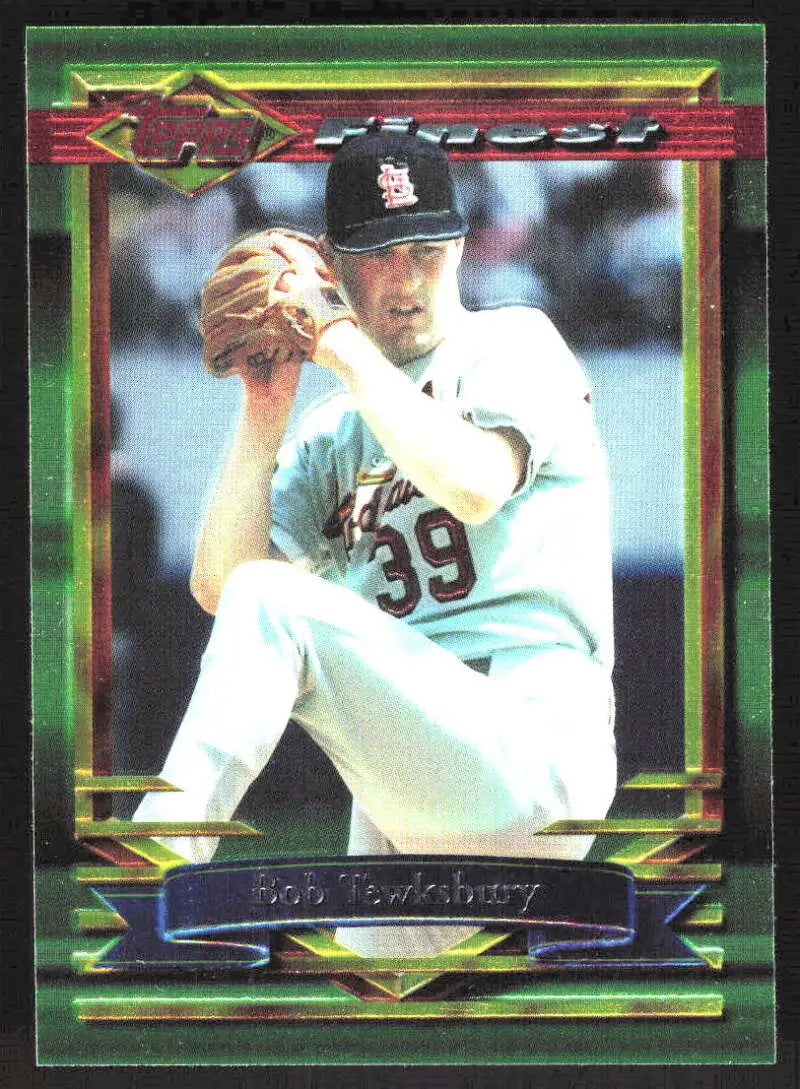 1994 Topps Finest #42 Bob Tewksbury NM Near Mint Cardinals ID:82828