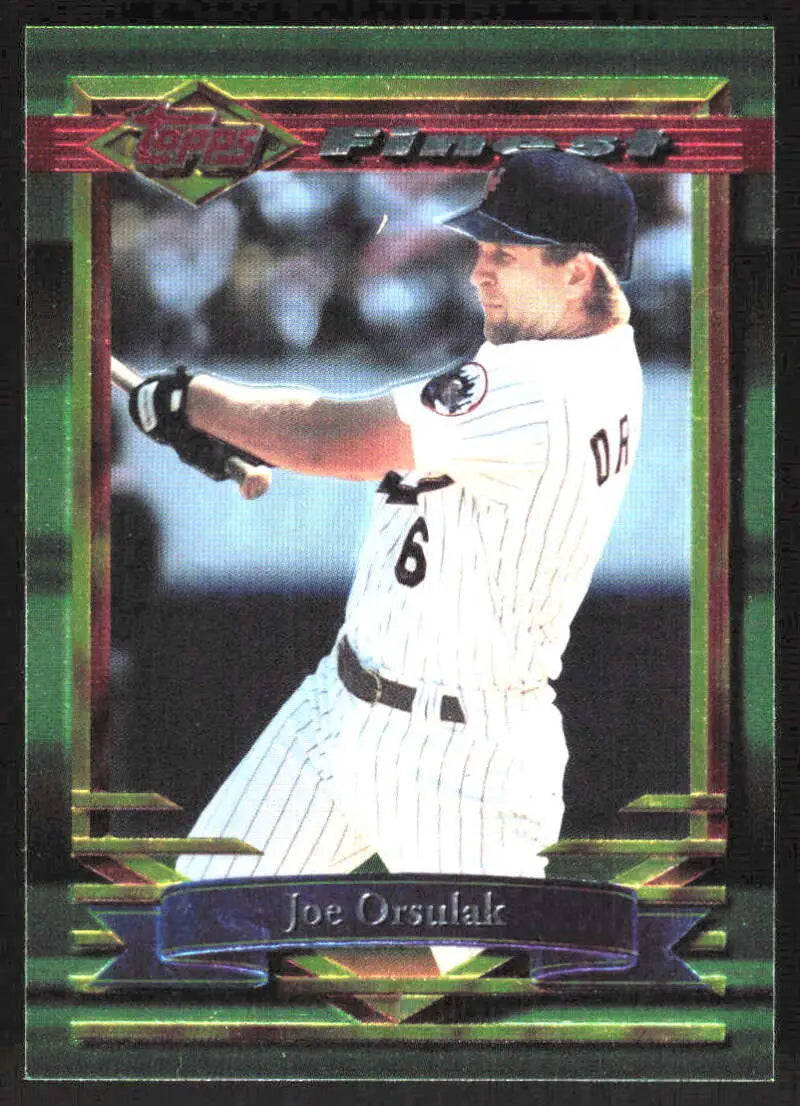 1994 Topps Finest #45 Joe Orsulak NM Near Mint Mets ID:82831