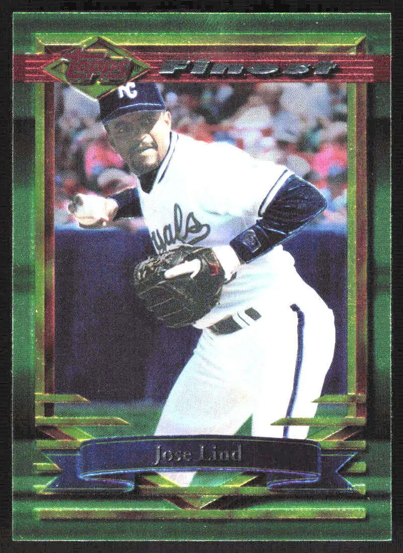 1994 Topps Finest #46 Jose Lind NM Near Mint Royals ID:82832
