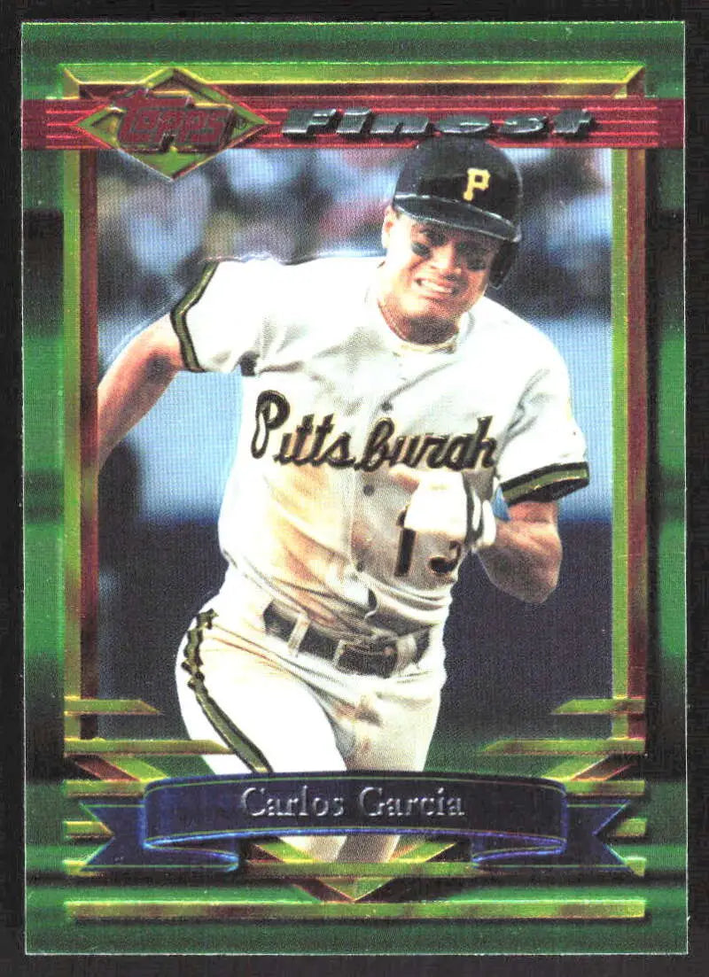 1994 Topps Finest #57 Carlos Garcia NM Near Mint Pirates ID:82836