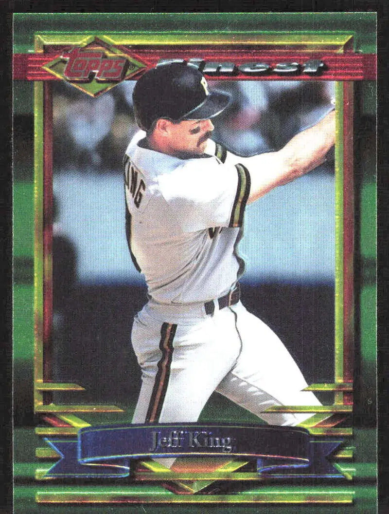 1994 Topps Finest #65 Jeff King NM Near Mint Pirates ID:82840