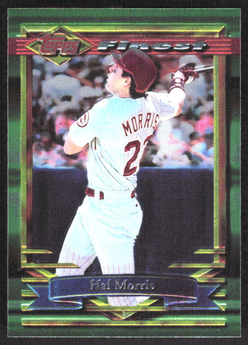1994 Topps Finest #70 Hal Morris NM Near Mint Reds ID:82841