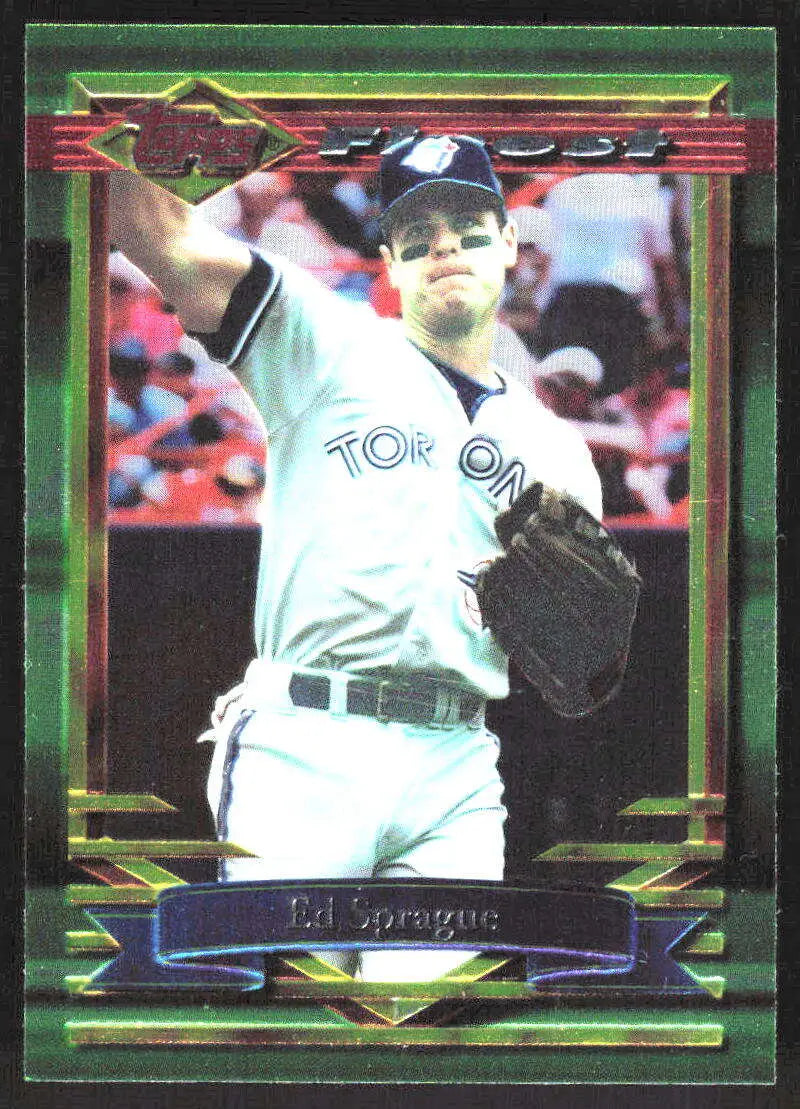 1994 Topps Finest #160 Ed Sprague NM Near Mint Blue Jays ID:82847