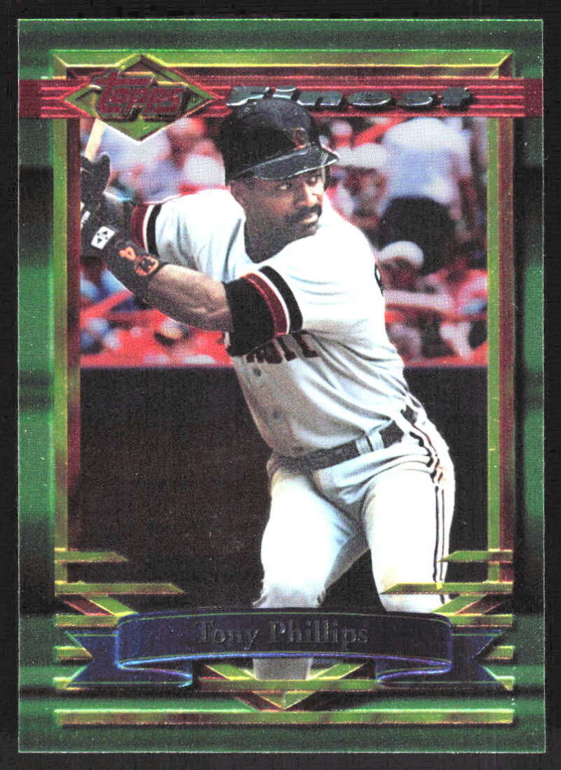 1994 Topps Finest #178 Tony Phillips NM Near Mint Tigers ID:82849