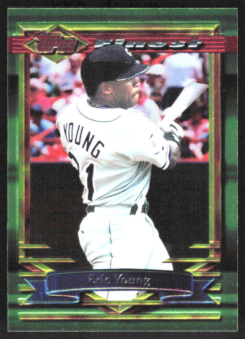 1994 Topps Finest #186 Eric Young NM Near Mint Rockies ID:82852