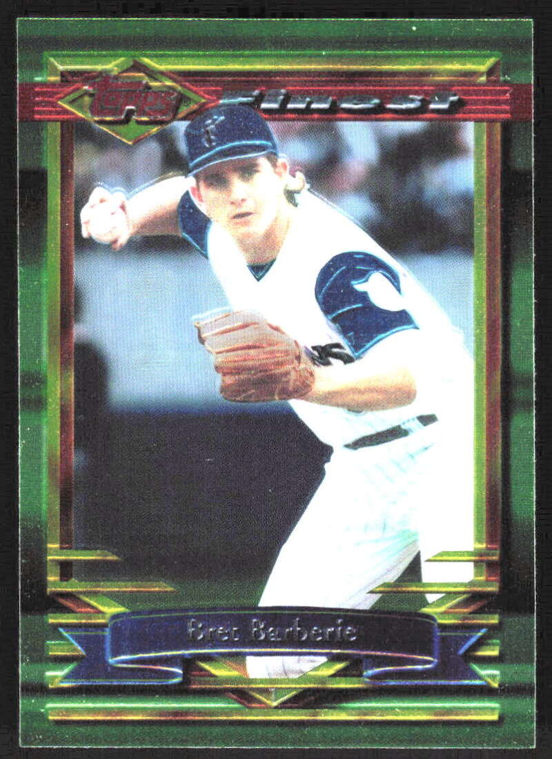 1994 Topps Finest #187 Bret Barberie NM Near Mint Marlins ID:82853