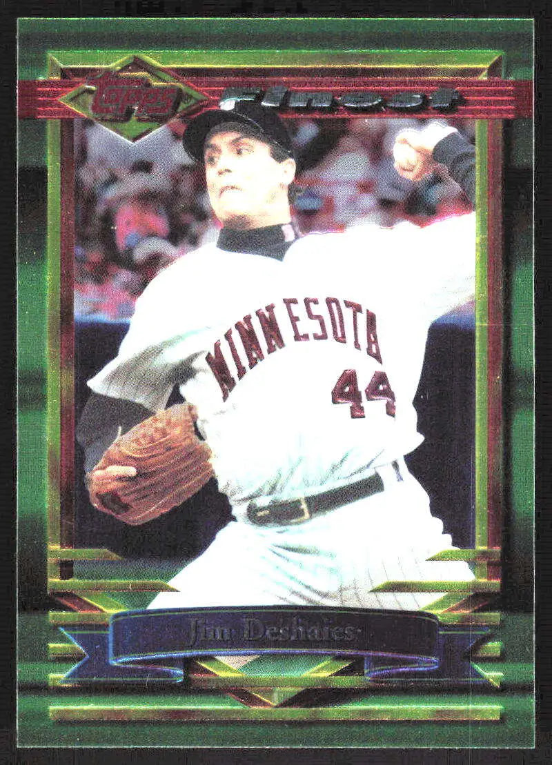 1994 Topps Finest #190 Jim Deshaies NM Near Mint Twins ID:82856