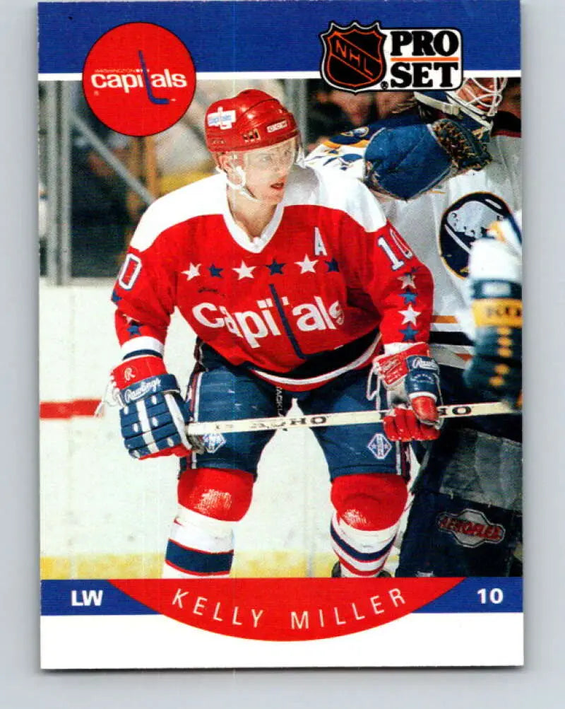 1990-91 Pro Set #318 Kelly Miller NM-MT Capitals ID:43160