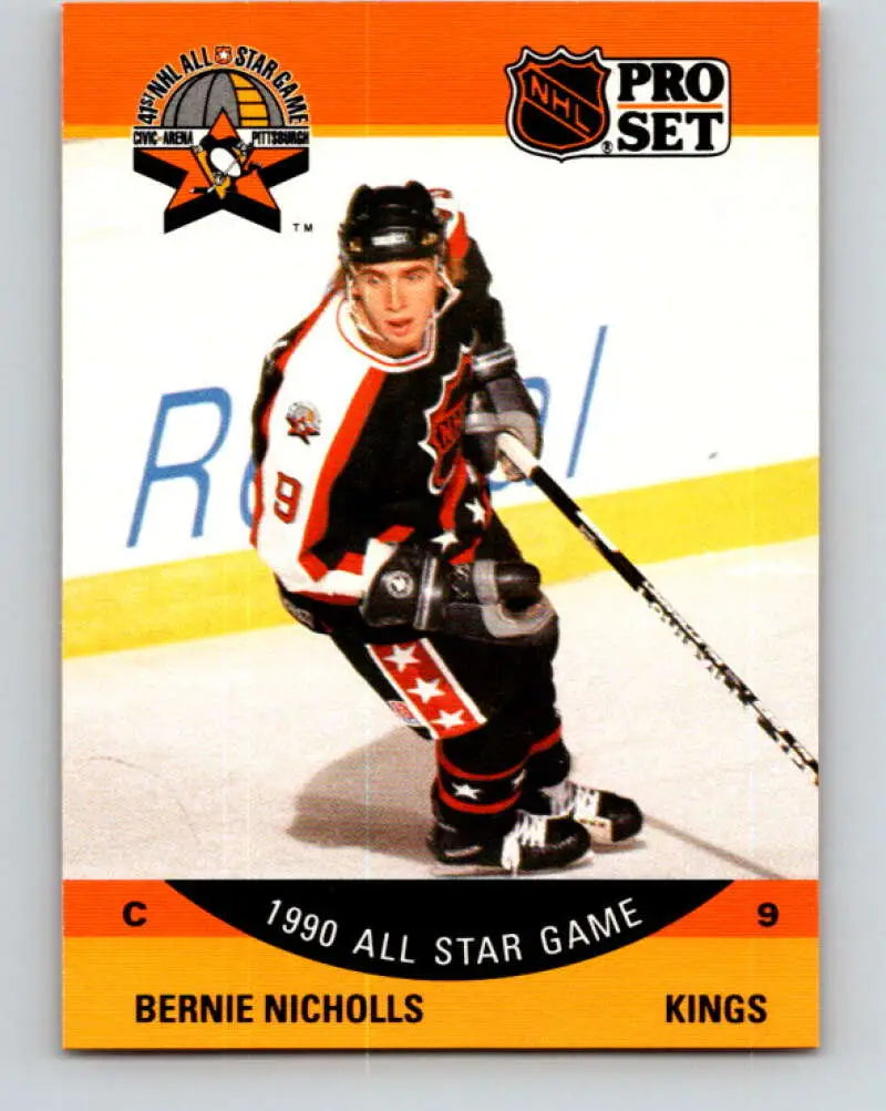 1990-91 Pro Set #352 Bernie Nicholls NM-MT AS ID:43194