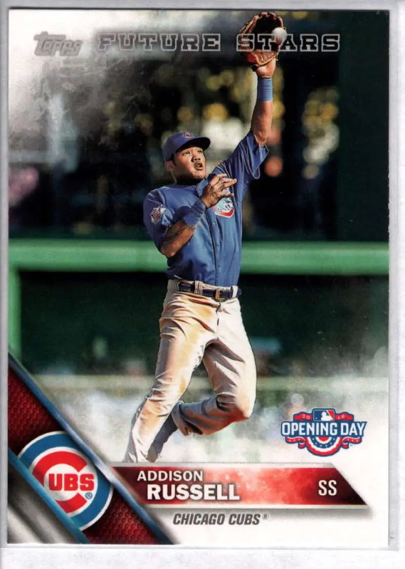 2016 Topps Opening Day #121 Addison Russell NM-MT Cubs ID:33624