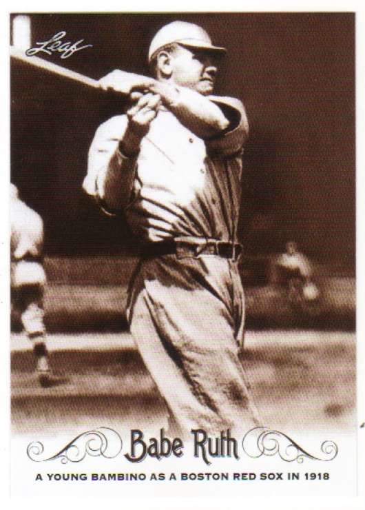 2016 Leaf Babe Ruth Collection #9 Babe Ruth NM-MT ID:3734