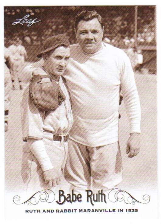 2016 Leaf Babe Ruth Collection #61 Babe Ruth NM-MT ID:3743
