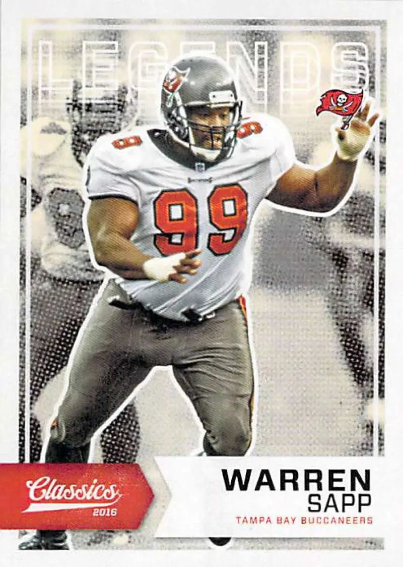 2016 Panini Classics Legends #175 Warren Sapp NM-MT Buccaneers ID:6155